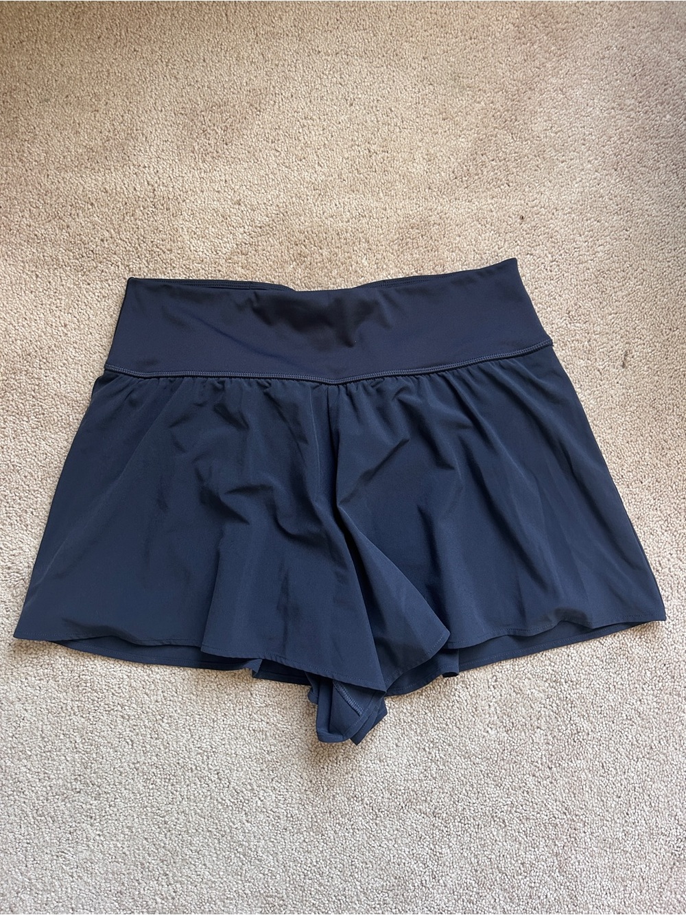 Flowy Skort Shorts - Flared Athletic Style